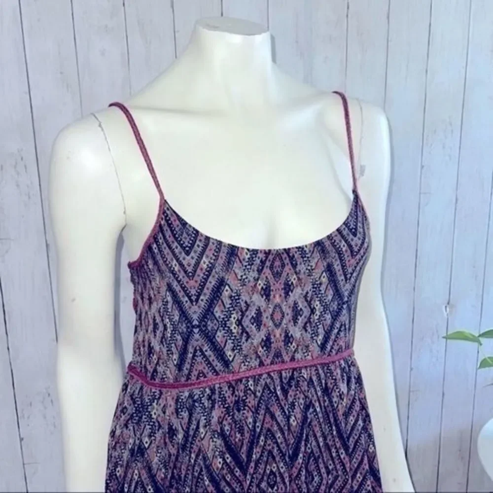 Free People Periscope In The Sky Tribal Mini Dress